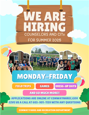 HIRING SUMMER STAFF