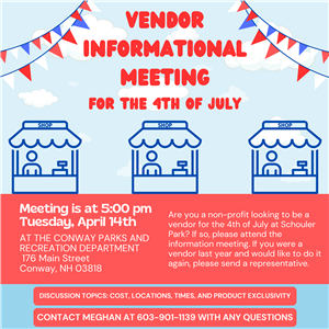 4th of July Vendor Meeting 2026