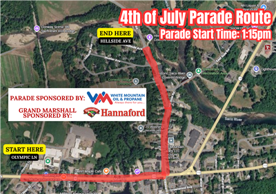 4th of july map
