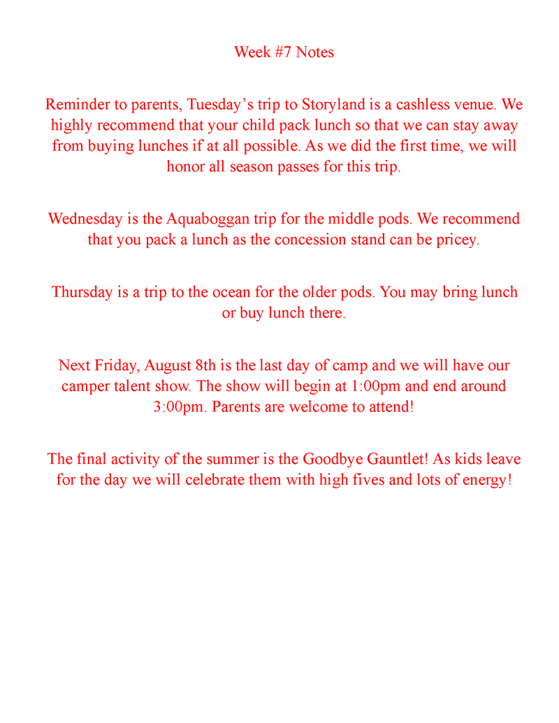 week 7