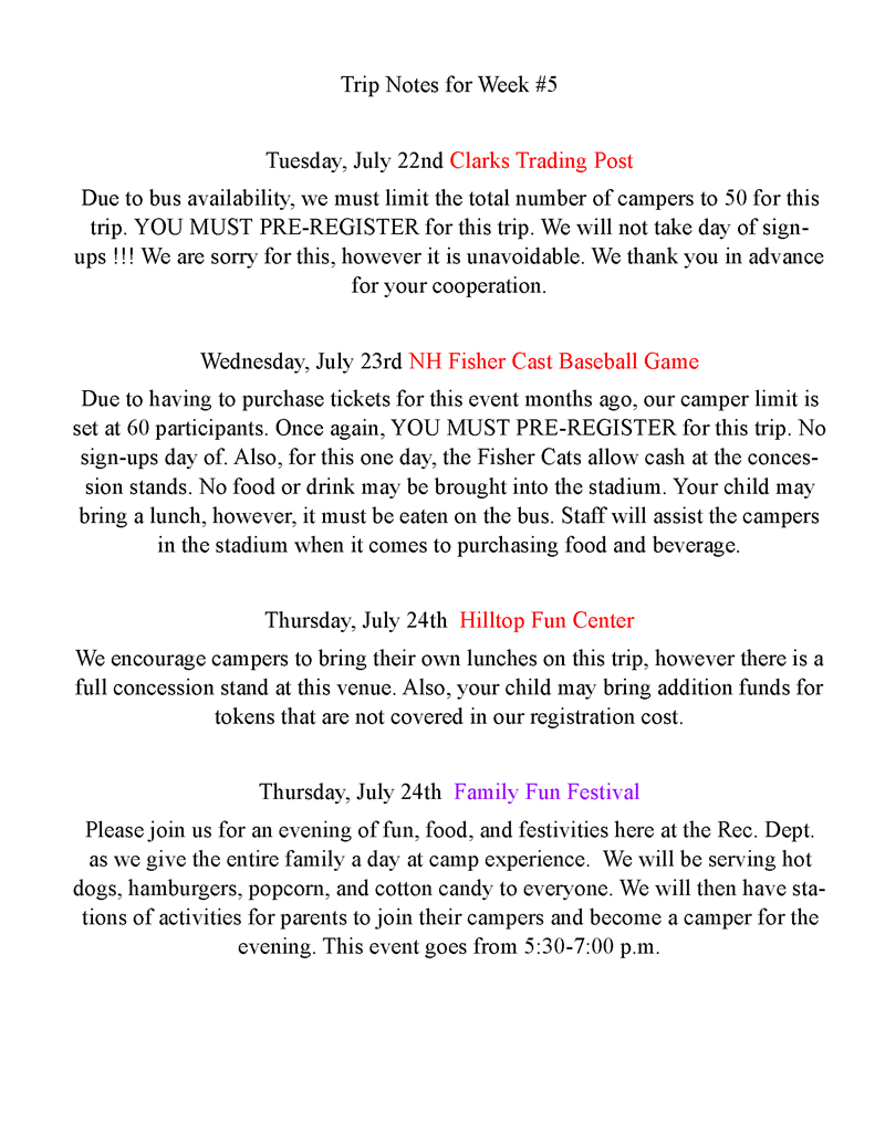 week 5